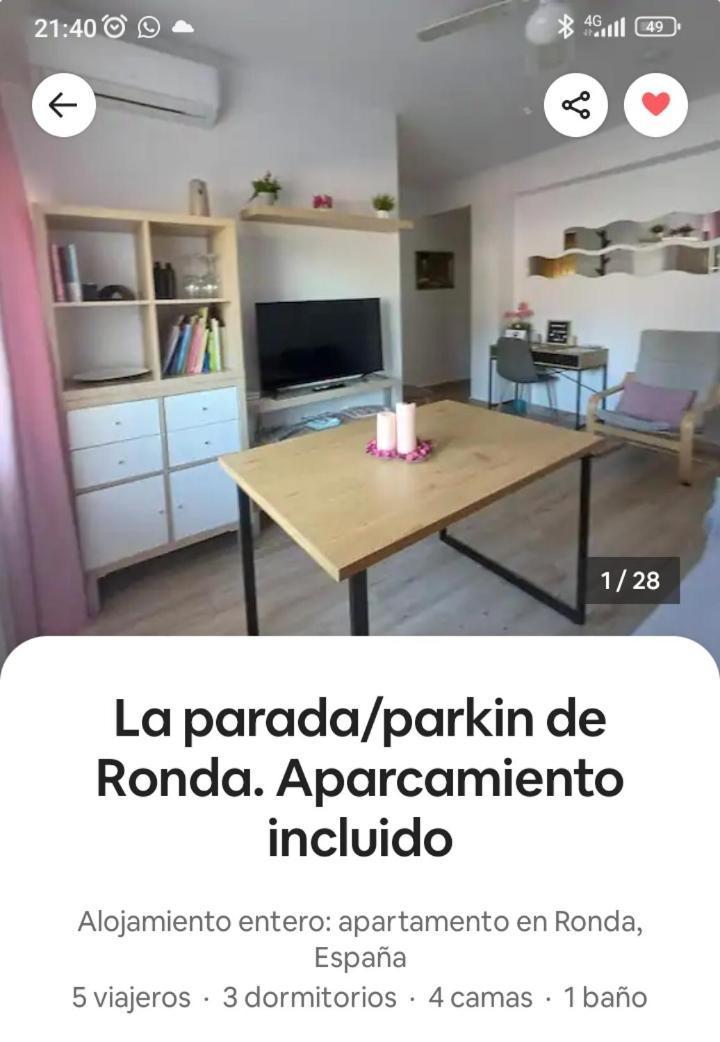 La Bola Parking * Ronda